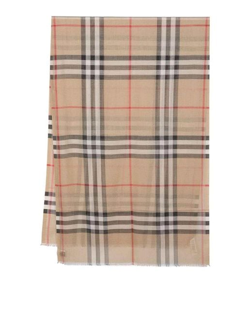 Sciarpa di Burberry in Natural