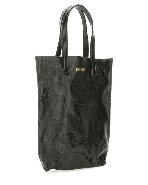Uma Wang Black Medium Tote Bag