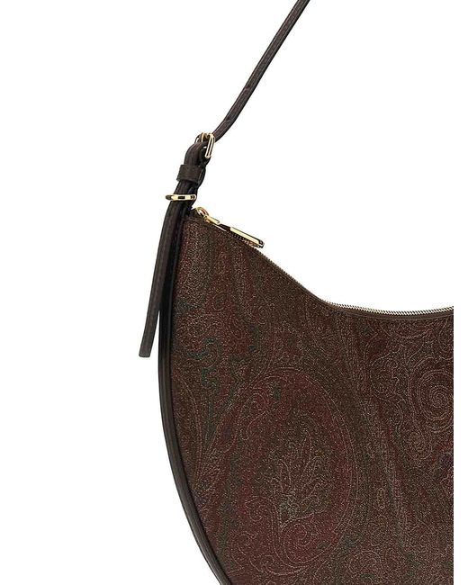 Etro Brown Hobo Essential Large Shoulder Bag