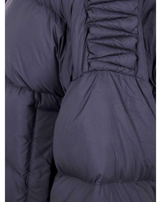 RAXXY Blue Short Puffer Jacket