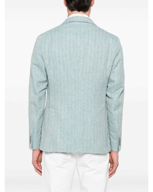 Tagliatore Blue Jacket for men
