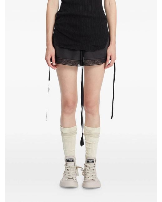 Ann Demeulemeester Black Sneakers
