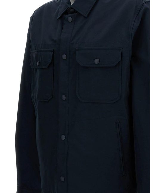 Woolrich Blue Spring Lewis Bomber for men