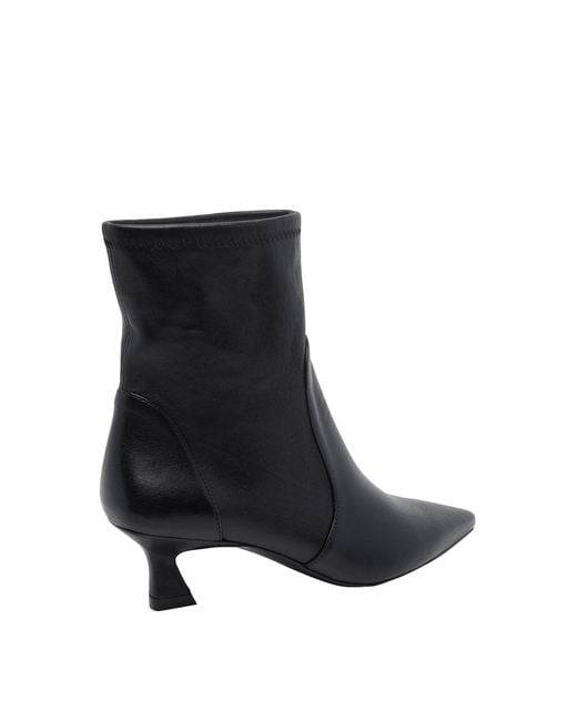 Stuart Weitzman Black Vinnie Pump Booties