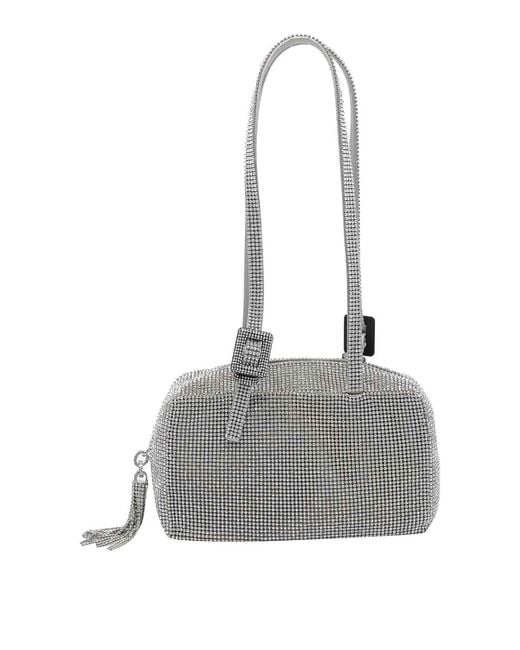 Benedetta Bruzziches Gray Sandra Shoulder Bag