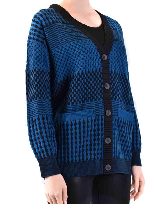 Diane von Furstenberg Blue Sweater