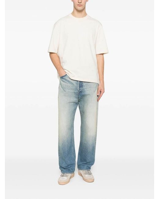 Golden Goose Deluxe Brand White Cotton T-Shirt