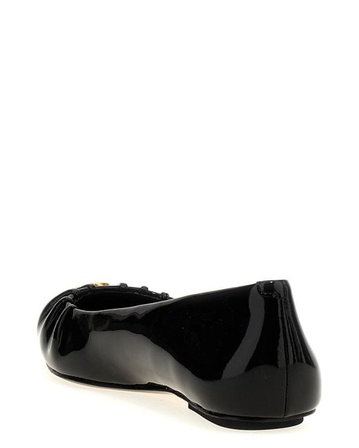 Marc Jacobs Black The Ali Ballet Flats