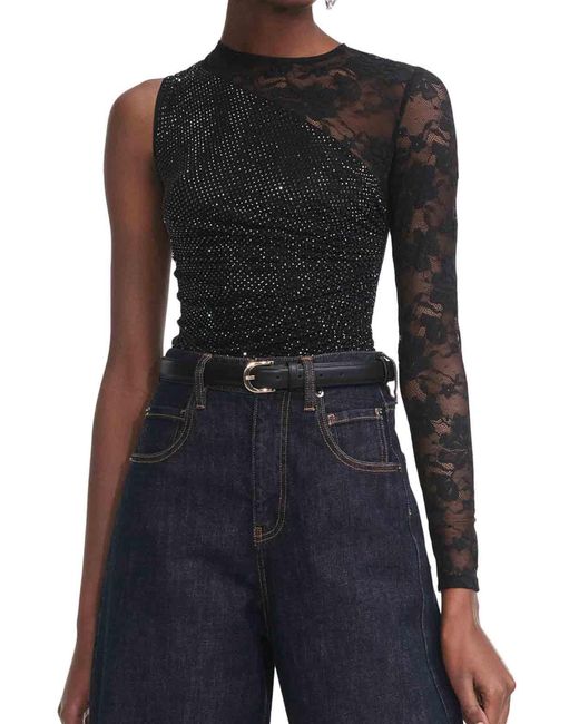 Self-Portrait Black Top