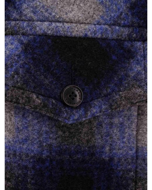 Isabel Marant Blue Kiraneo Vest With Zipper for men