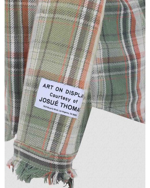 GALLERY DEPT. Gray Marley Flannel Shirt for men