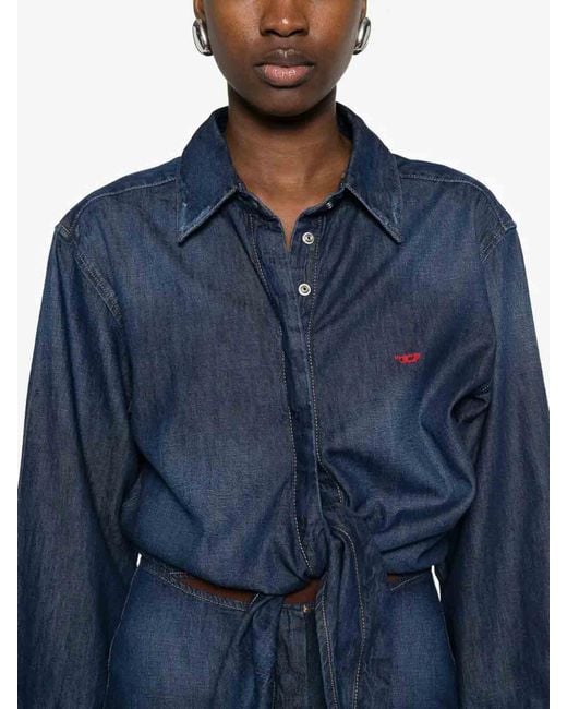 DIESEL Blue 'De-Susan-D' Dress