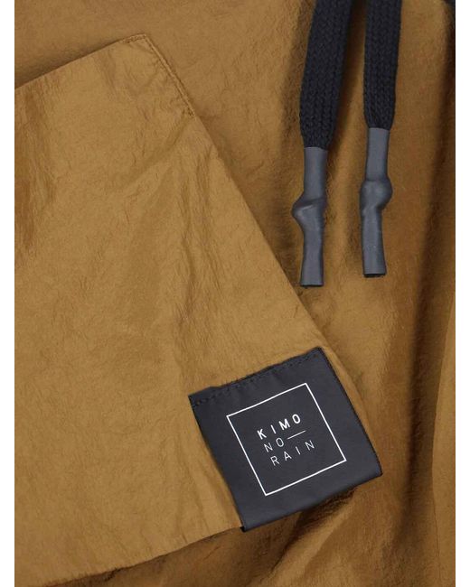 Kimonorain Brown Reversible Zip Jacket