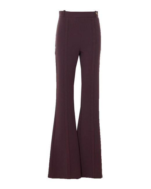 Elisabetta Franchi Purple Pants