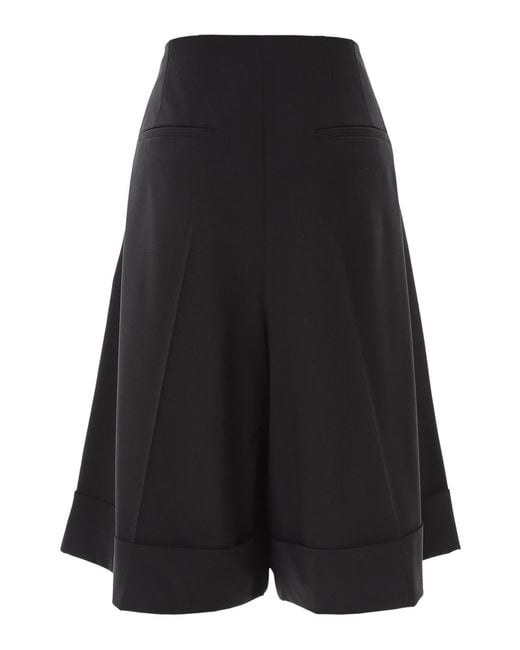 MSGM Black Short Trouser