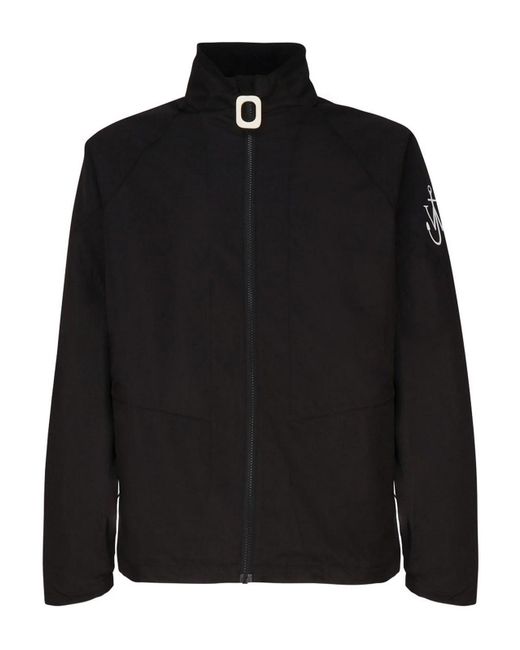 J.W. Anderson Black Sports Jacket With Zip for men