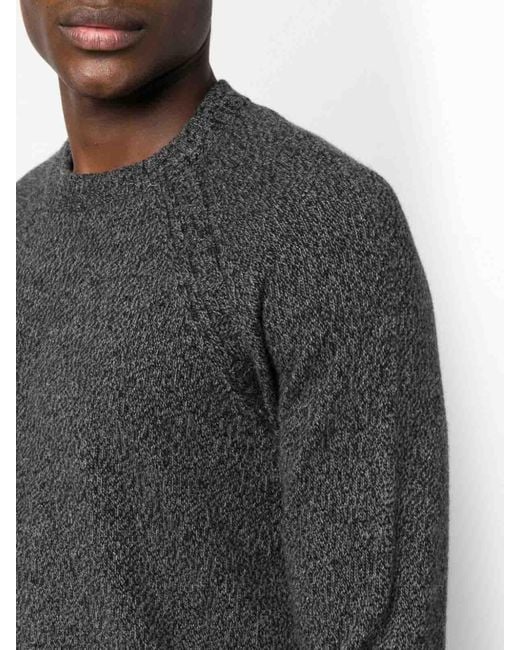 Versace Gray Round Neck for men