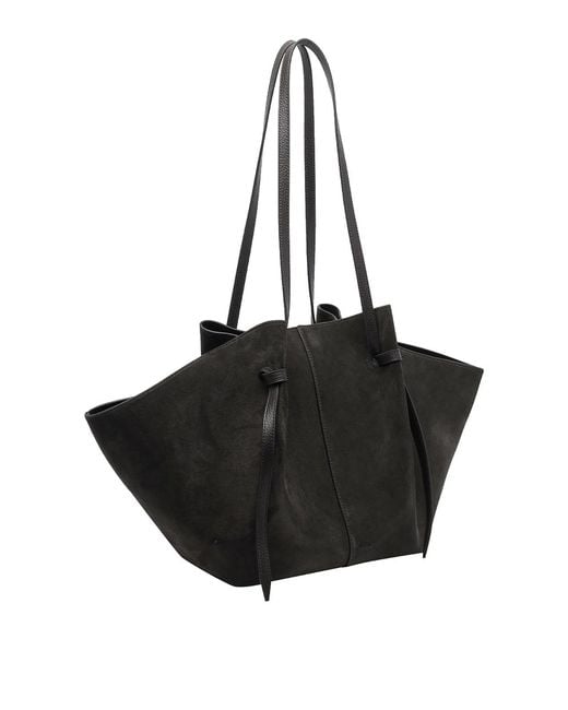 Yuzefi Black Ganache Large Mochi Shoulder Bag
