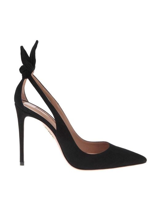 Aquazzura Black Deneuve Pumps