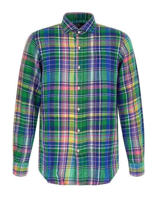 Polo Ralph Lauren Blue Shirt for men