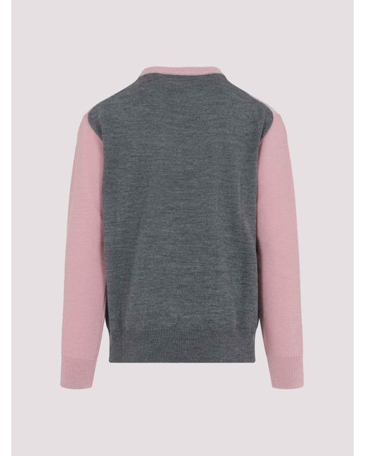 Jil Sander Gray Cn Long Sleeves Jumper for men