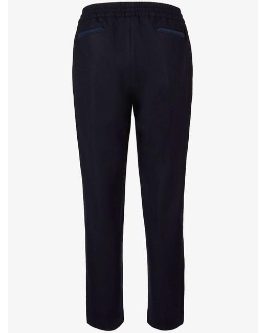 Sease Blue Casual Pants for men
