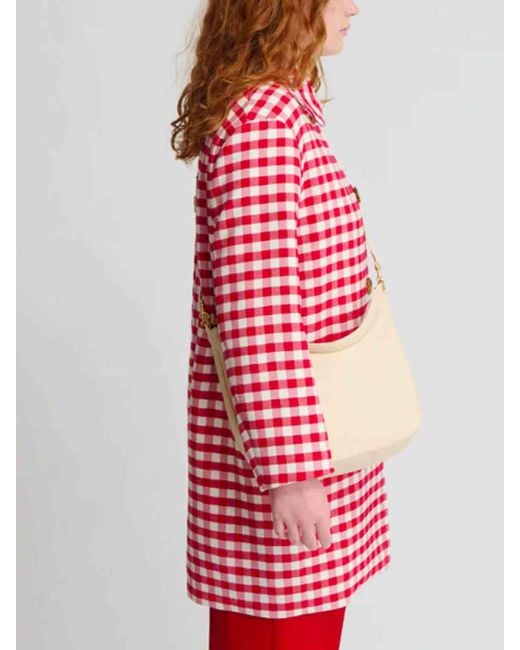 Mansur Gavriel White Swing Bag