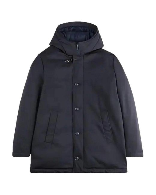 Fay Blue Feather Caban for men