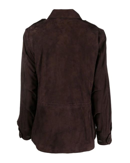 Polo Ralph Lauren Brown Jacket With Zip