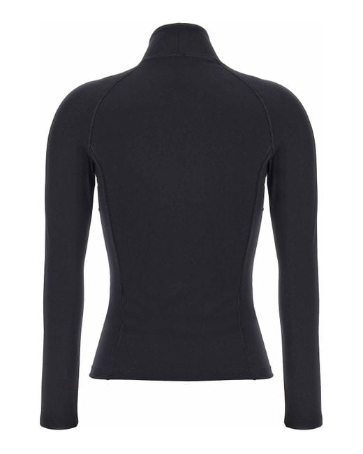 Balenciaga Blue Reflective Top Logo