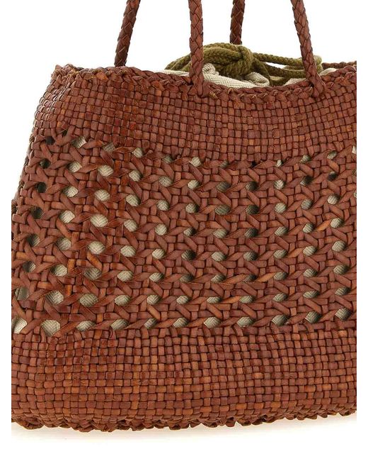 Dragon Diffusion Brown Santa Cano' Handbag