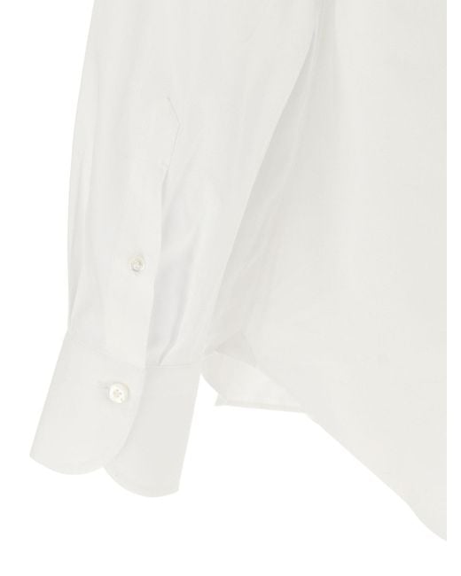 Finamore 1925 White Napoli Shirt for men