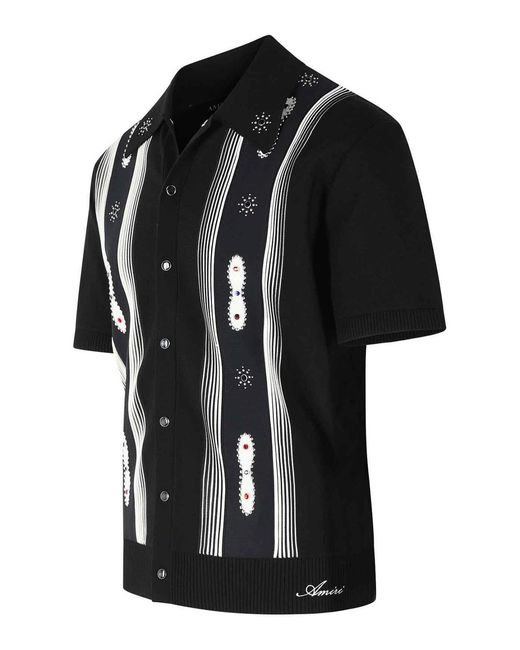 Amiri Black Wool Shirt for men