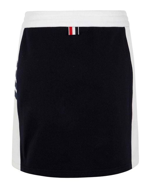 Thom Browne Black Mini Skirt