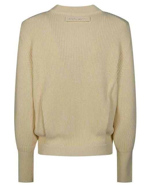 Victoria Beckham Natural Relaxed Jumper