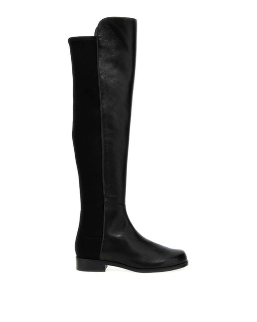 Stuart Weitzman Black 50/50 Boots
