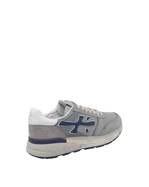 Premiata Gray Mick Sneakers for men