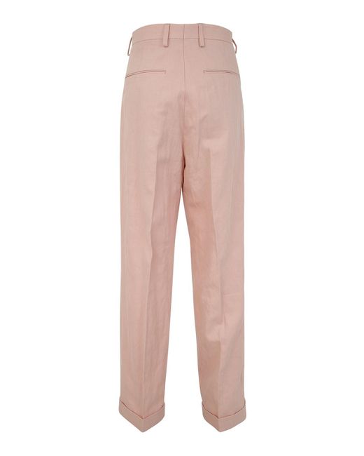 Dries Van Noten Parnes Pants in Pink for Men Lyst UK