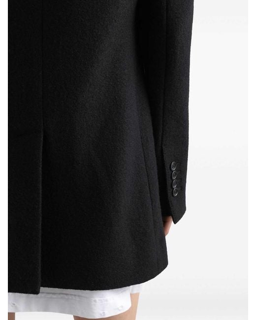 Dolce & Gabbana Black Wool Cloth Jacket
