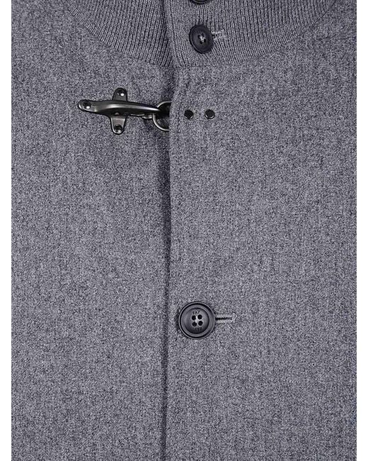 Fay Gray Bomber Jacket Carded Flannel for men