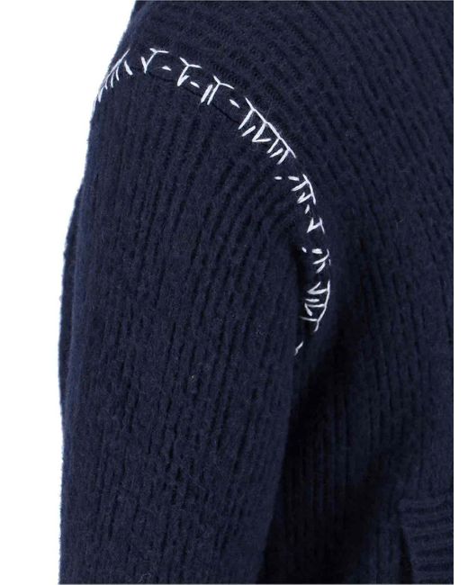 Marni Blue Pullover for men