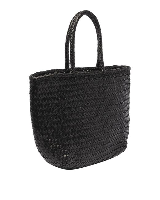 Dragon Diffusion Black Grace Small Basket Bag