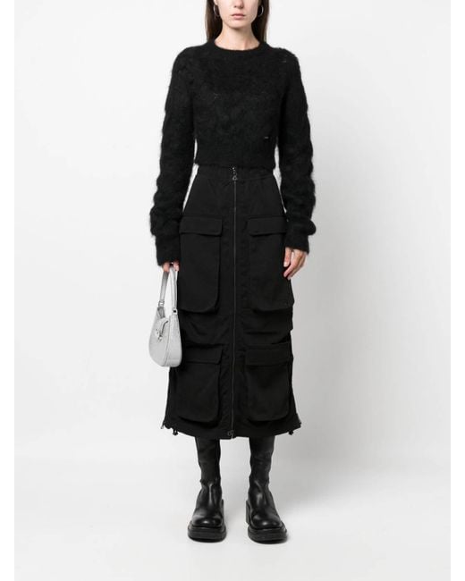 DSquared² Black Round Neck