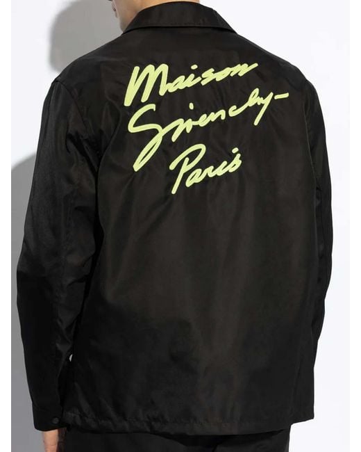 Givenchy Black Overshirt for men