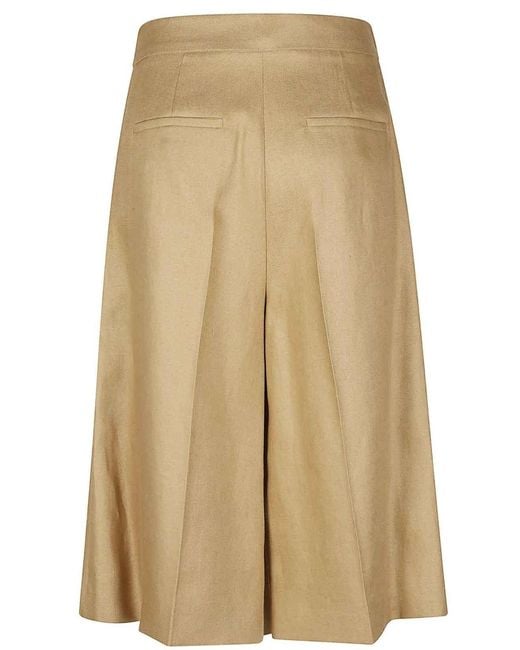 Max Mara Natural Bermuda Khaki Desert