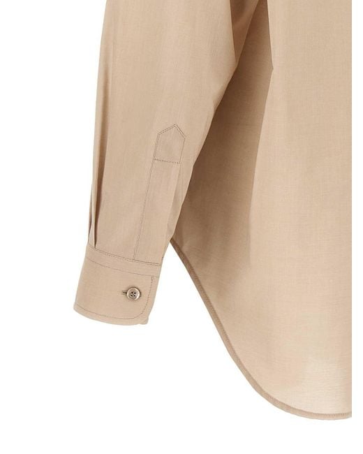 Moschino Natural Cotton Shirt