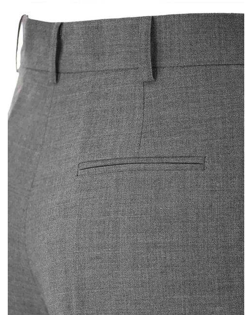 Vivetta Gray Light Wool Trouser