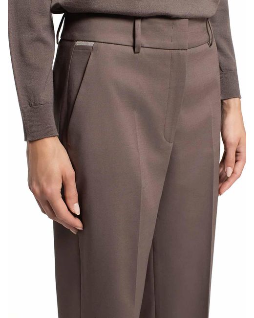 Peserico Brown Pants