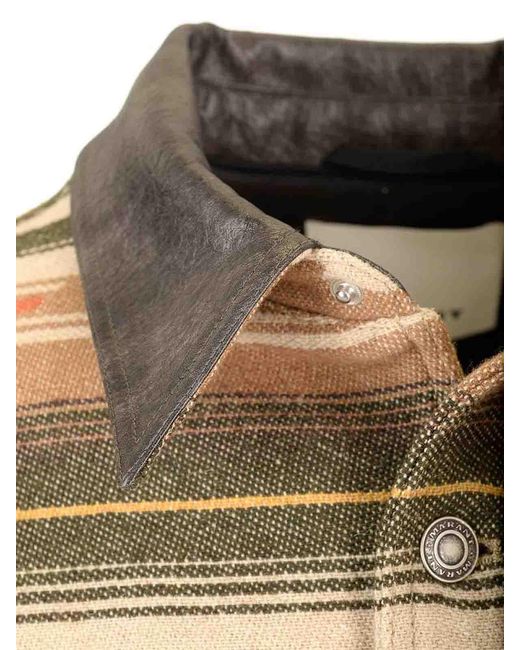 Isabel Marant Natural Dalton Overshirt Jacket for men