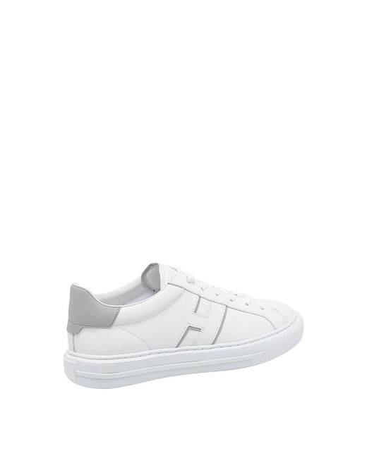 Hogan White H691 Sneakers for men
